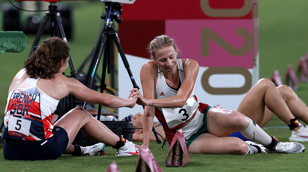 Kate French dominates modern pentathlon for Olympic gold